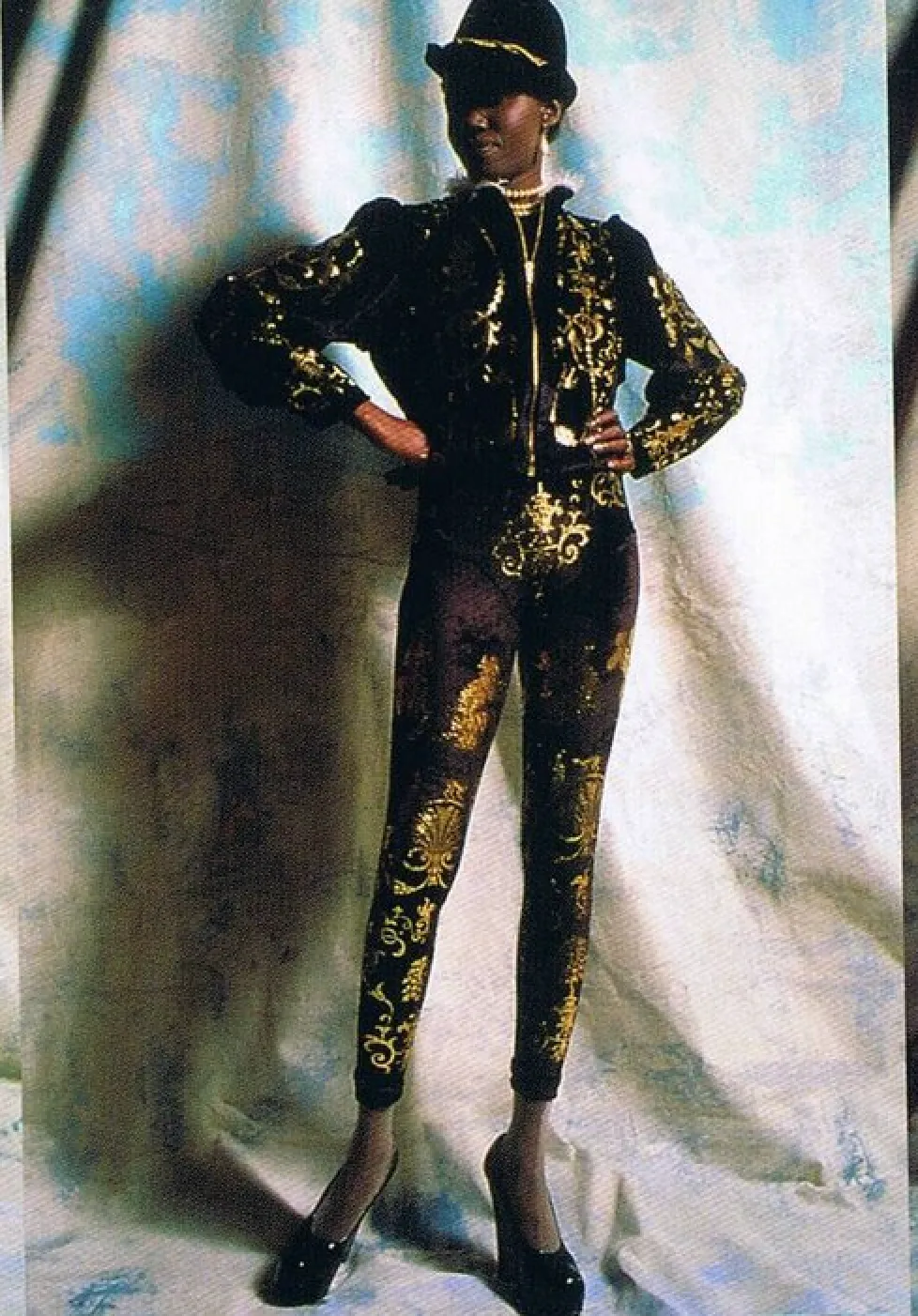 1990s A/W Portrait Collection Rococo Dress