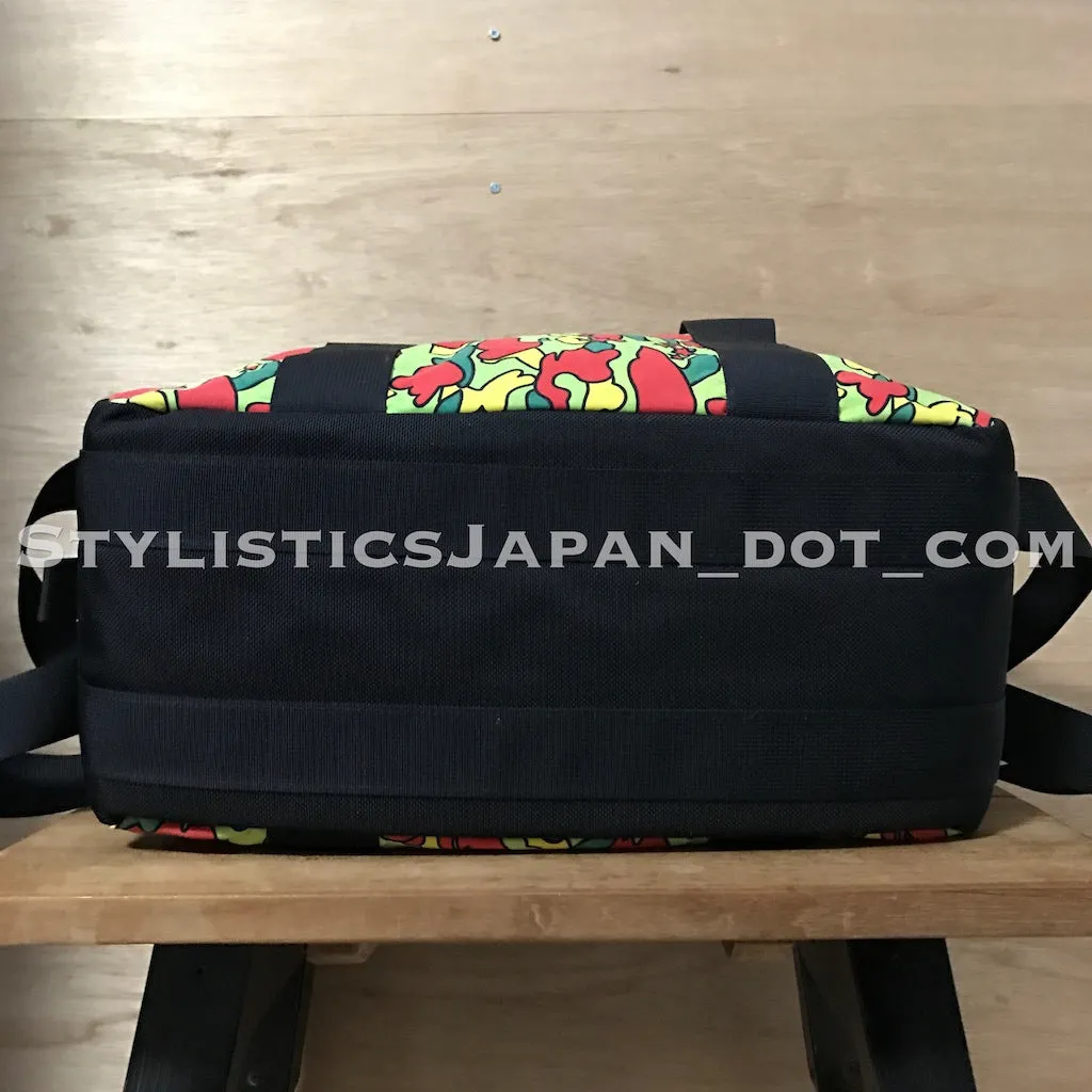 A Bathing Ape Bape Psyche Camo Duffle Bag Red