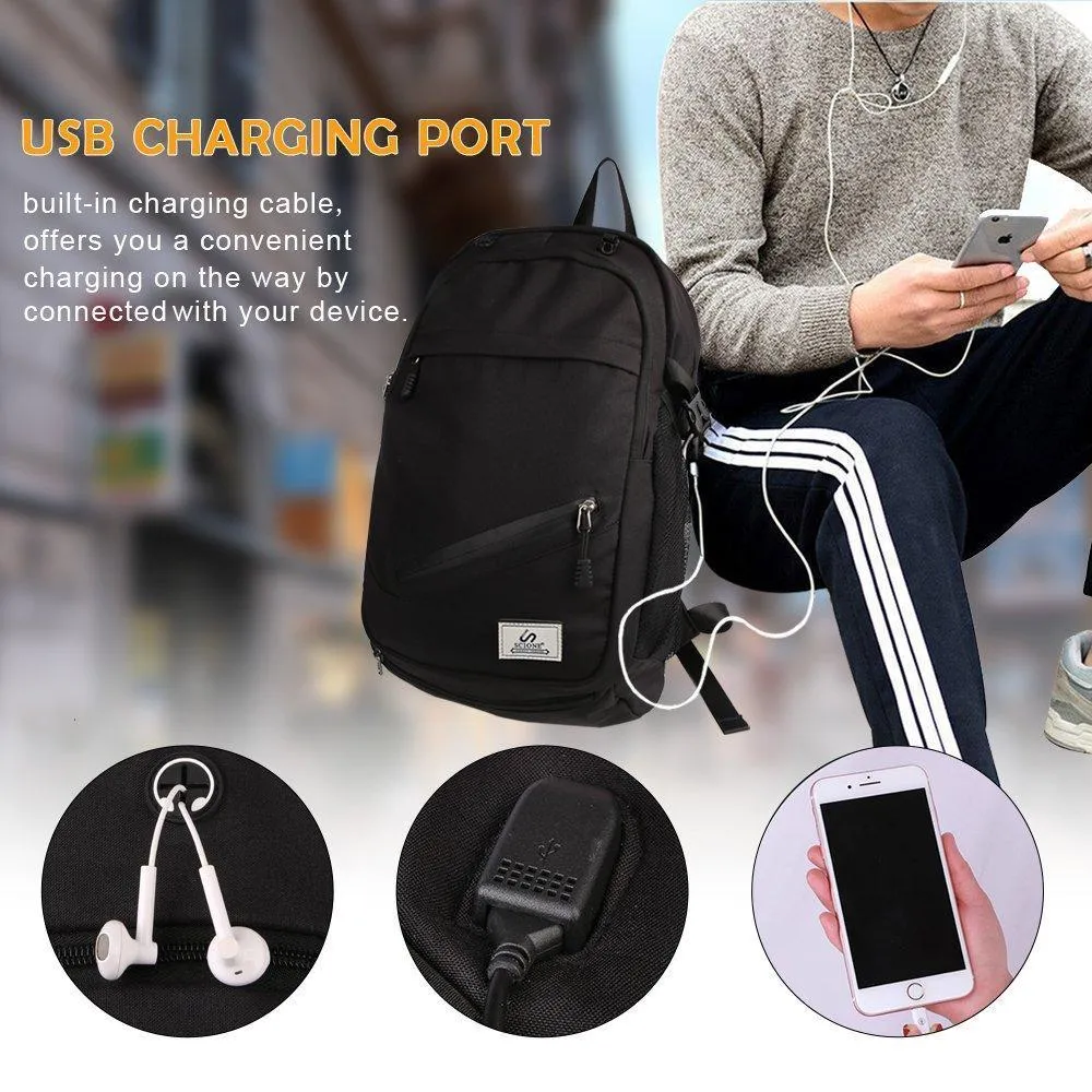 & USB Only available now Free shipping discount Sports W/Ball Port Net Backpack