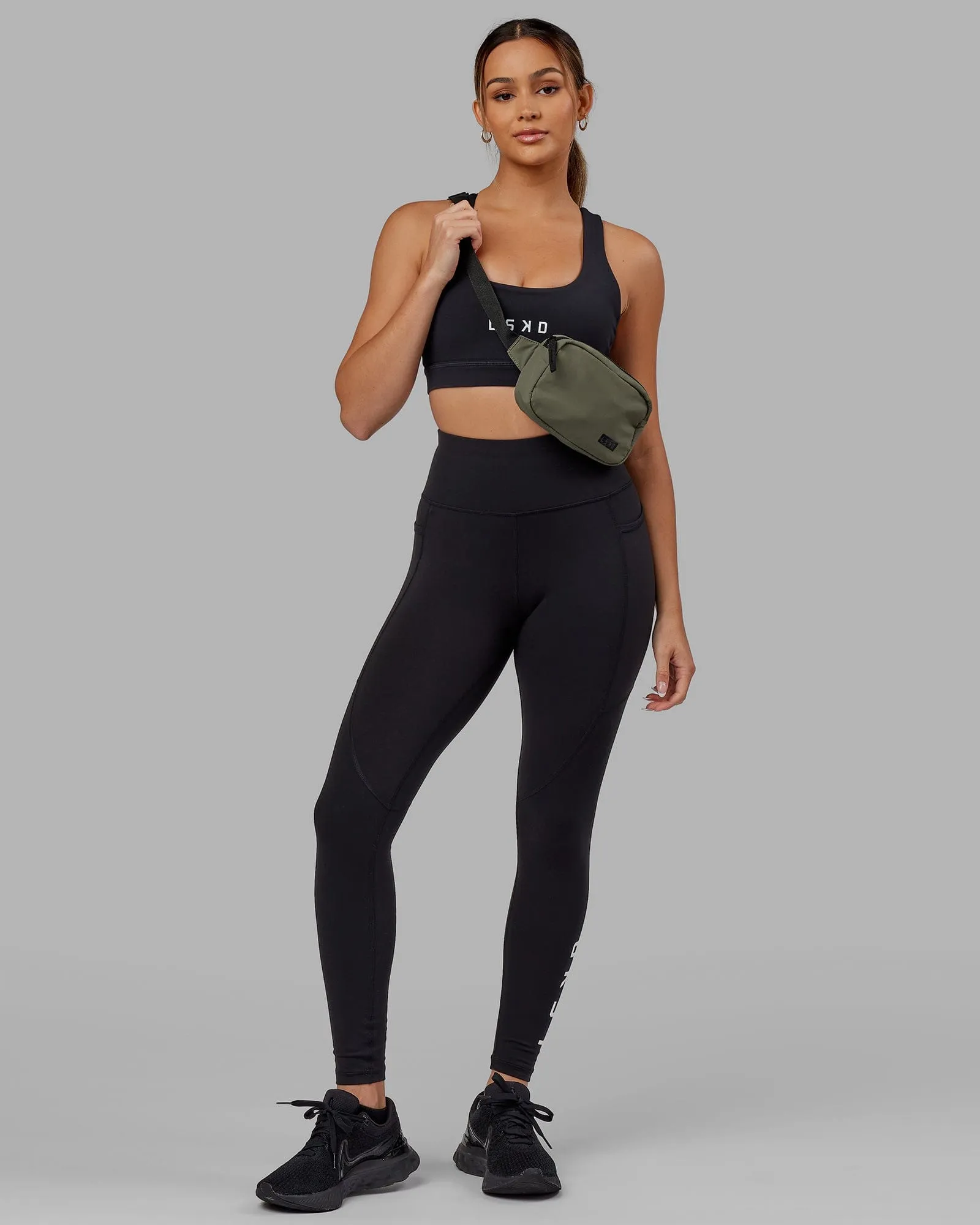 Base Crossbody Bag - Olive Fade
