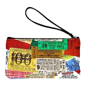 Bicast Leather Pouch | Historical Tickets
