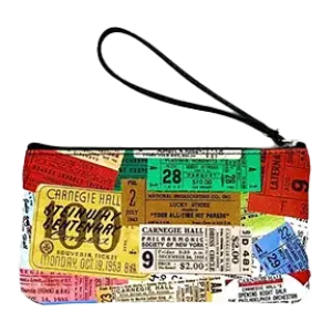 Bicast Leather Pouch | Historical Tickets