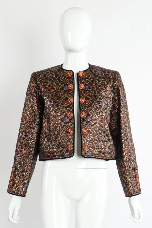 Brocade Crop Jacket