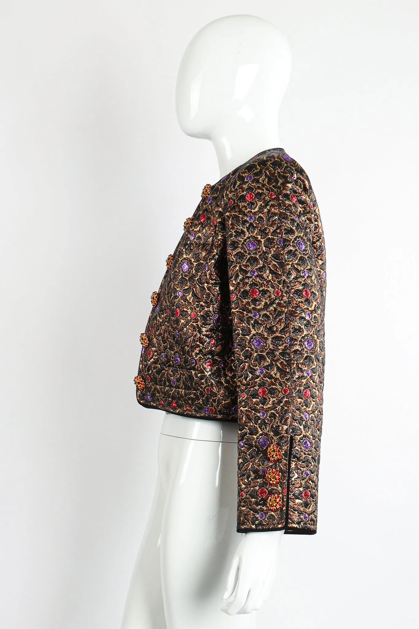 Brocade Crop Jacket