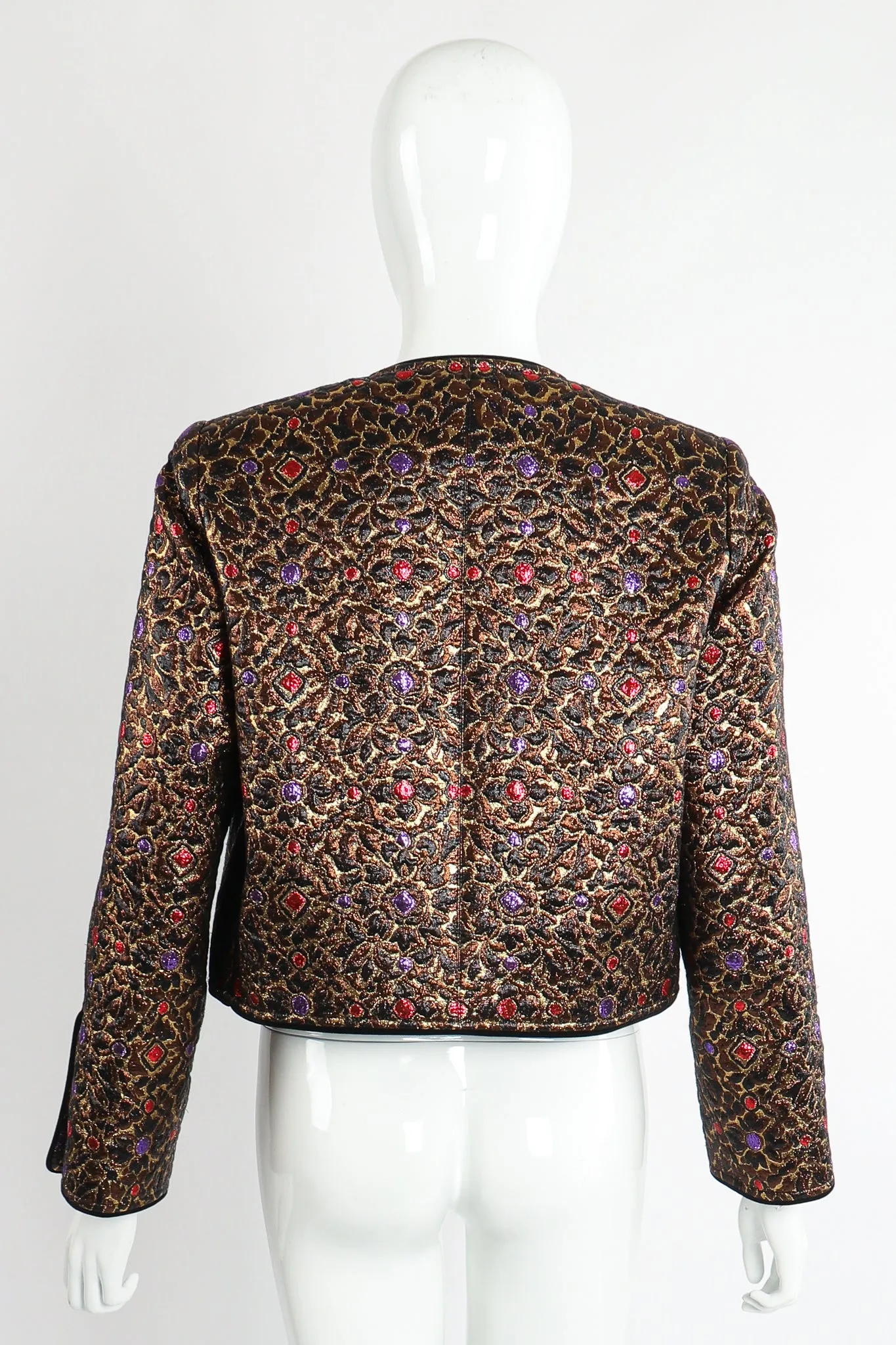 Brocade Crop Jacket