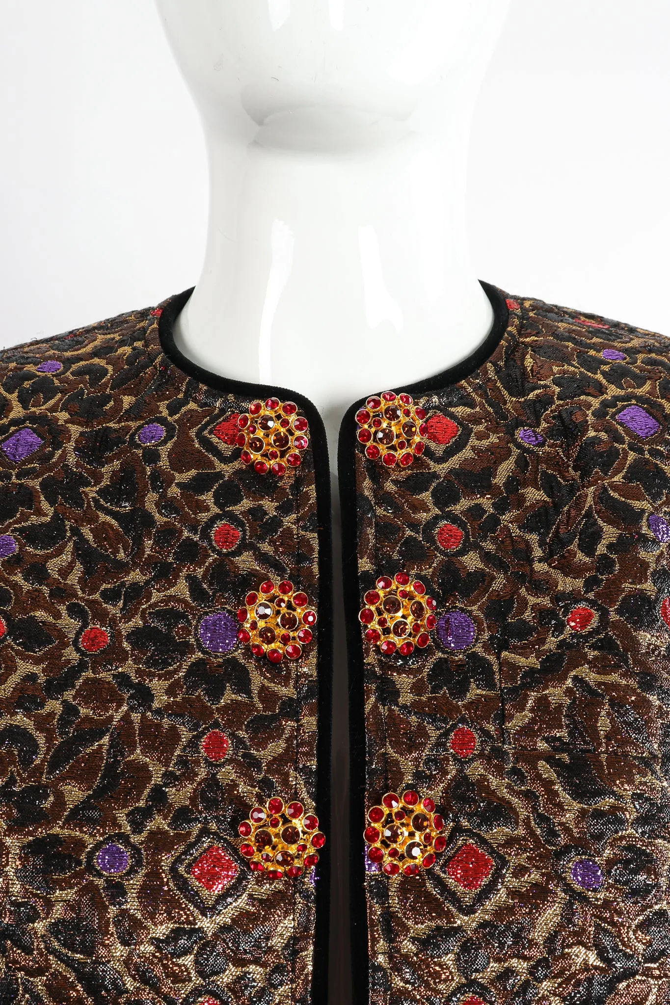 Brocade Crop Jacket