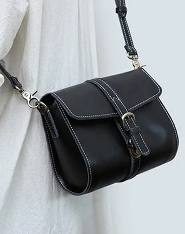 Cute LEATHER Small Side Bag Coffee WOMEN SHOULDER BAG Small Crossbody Purse FOR WOMEN