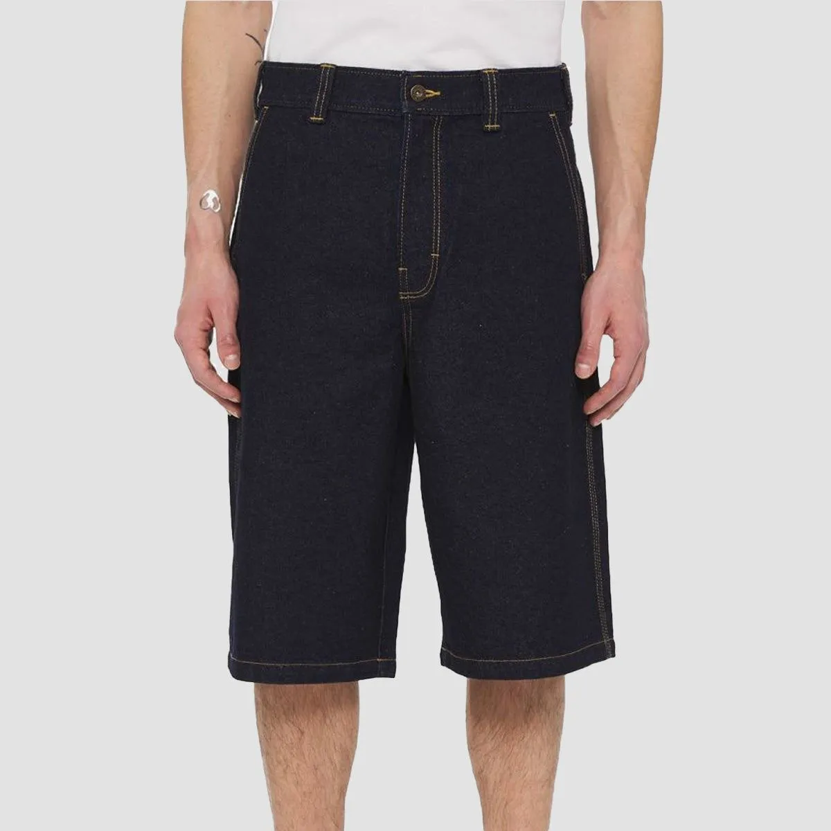 Dickies Madison Denim Shorts Rinsed