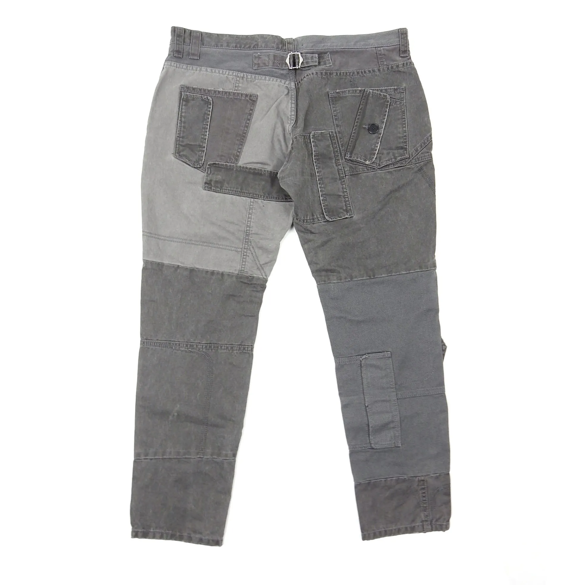 Dolce & Gabbana Grey Multi Pocket Trouser