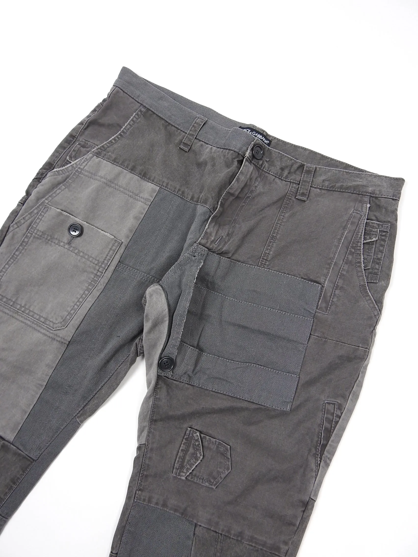 Dolce & Gabbana Grey Multi Pocket Trouser