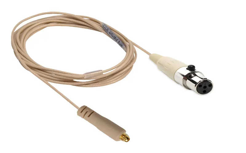 Double Ear Hook Microphone for Shure 4 Pin Mini XLR TA4F Body Pack Transmitters