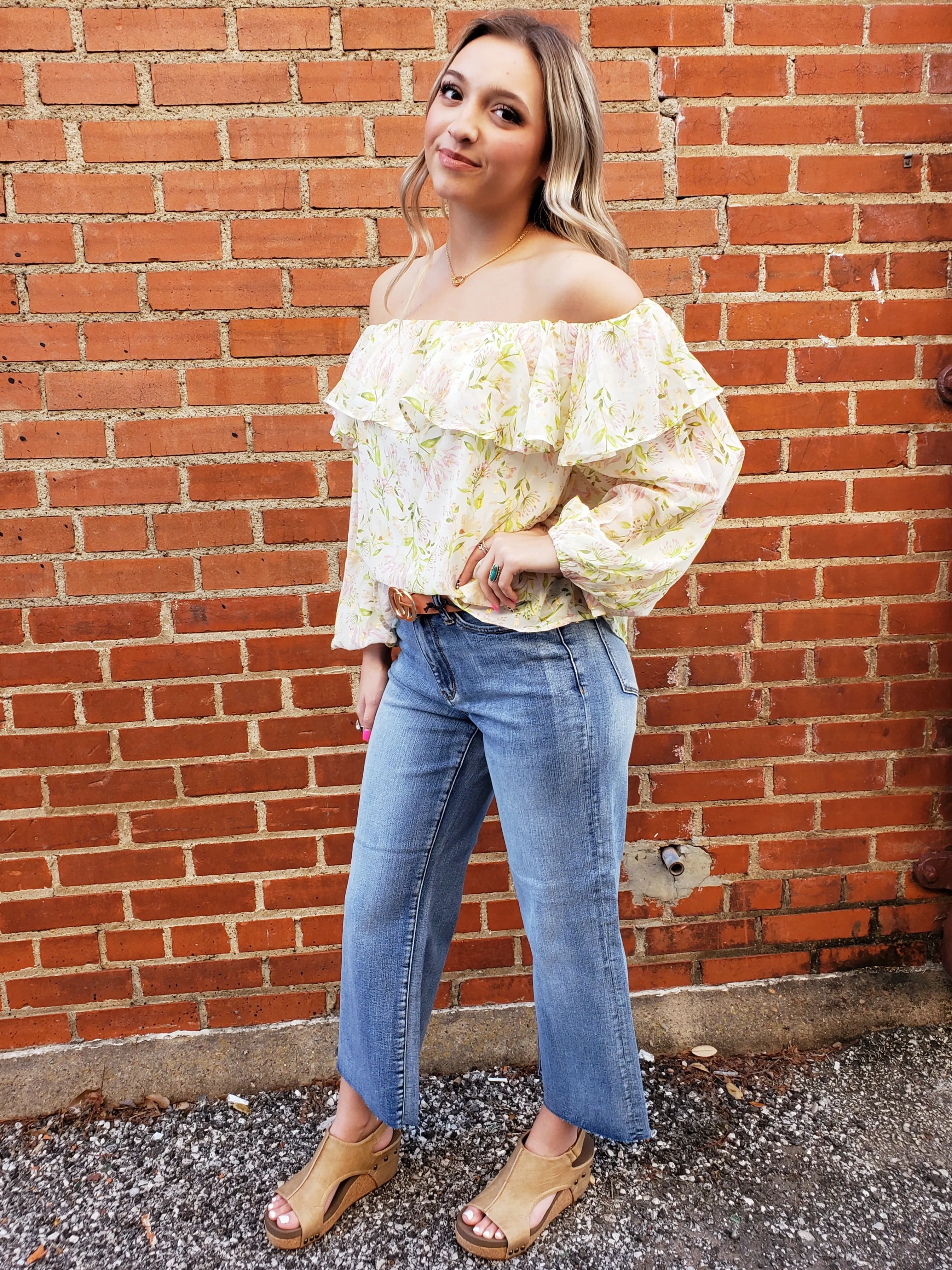 Dreams Come True Top: Ivory Mix