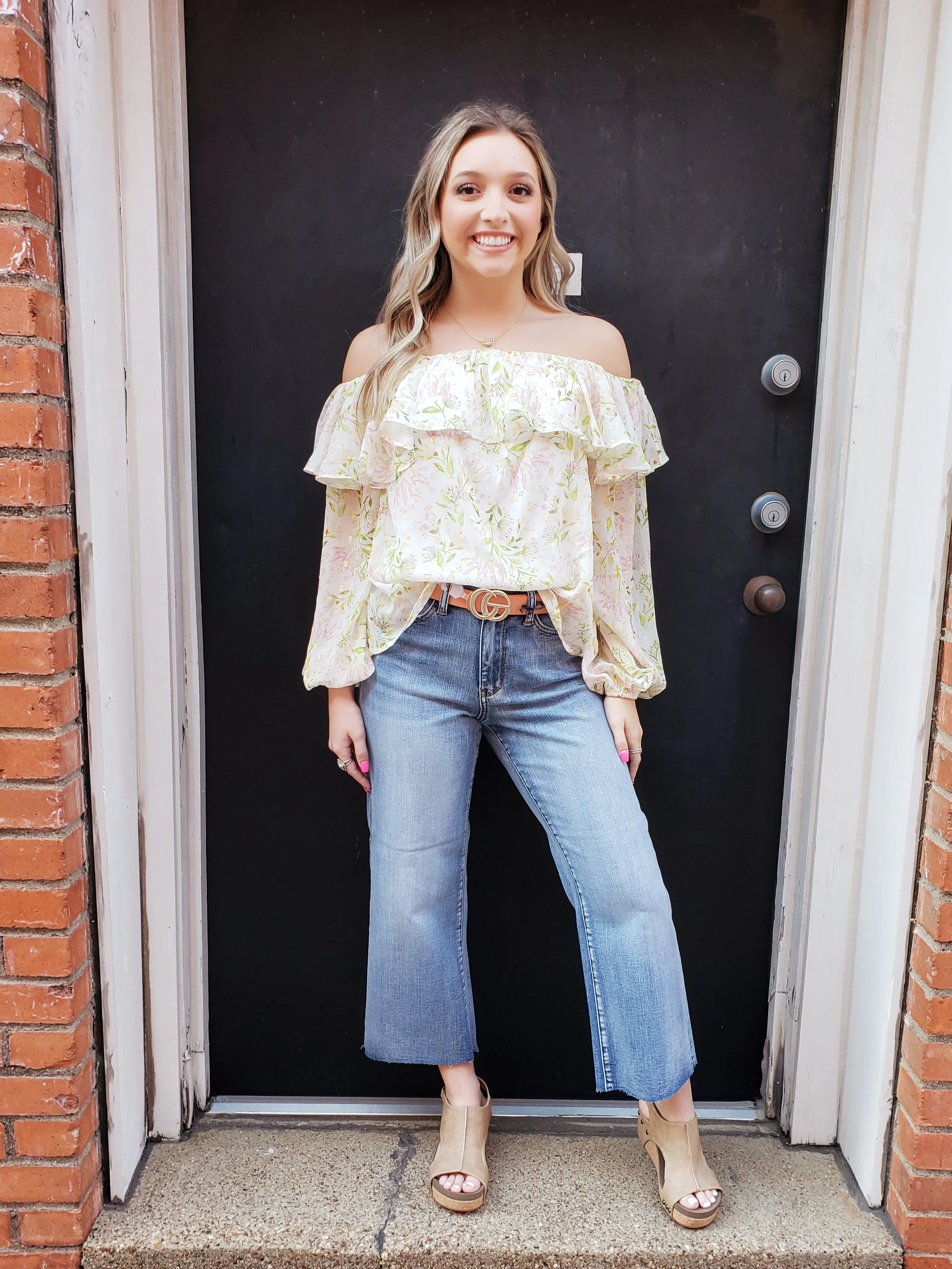Dreams Come True Top: Ivory Mix