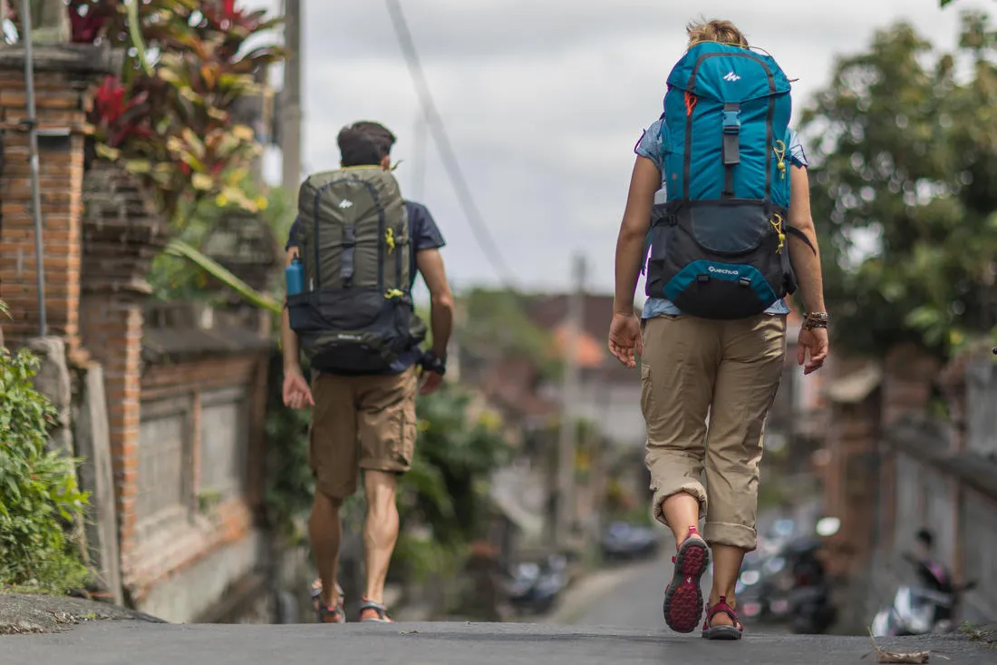 Forclaz 70-Litre Trekking Backpack - Khaki