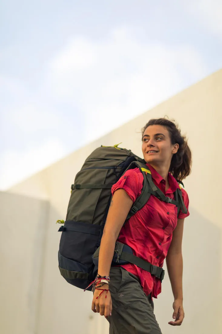 Forclaz 70-Litre Trekking Backpack - Khaki