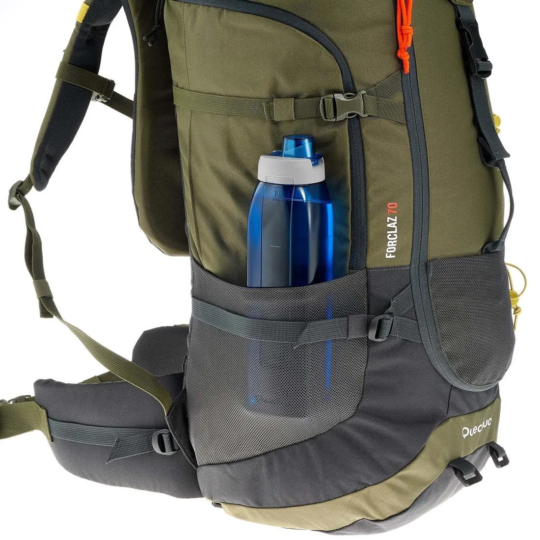 Forclaz 70-Litre Trekking Backpack - Khaki