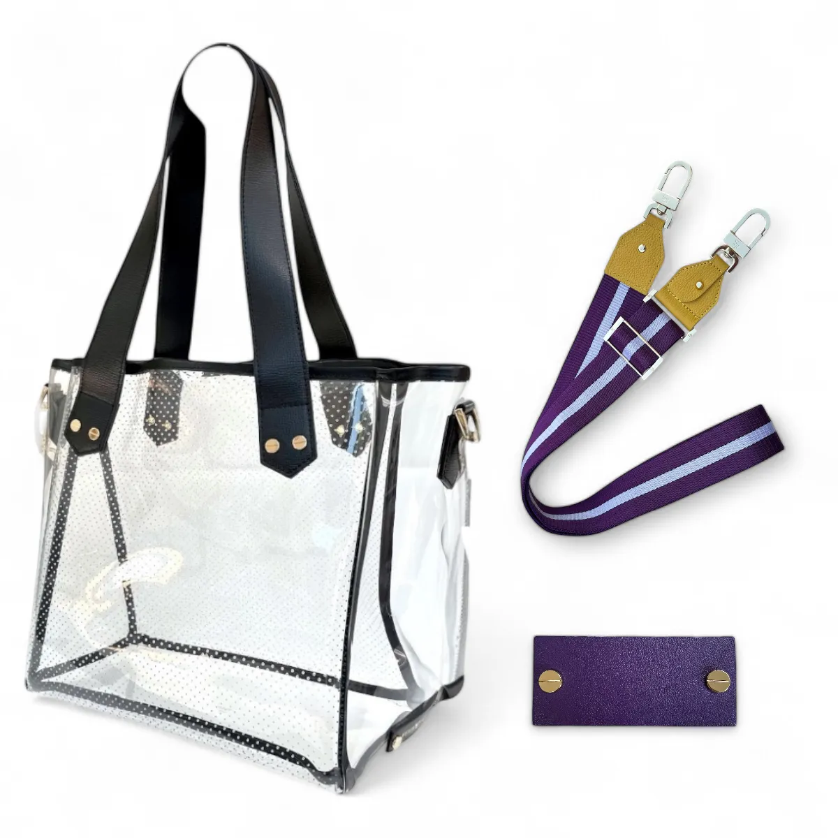 Gameday Your Way - Black Leather/Gold
