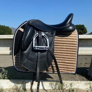 Glitter Mesh  Dressage Saddle Pad Champagne Gold