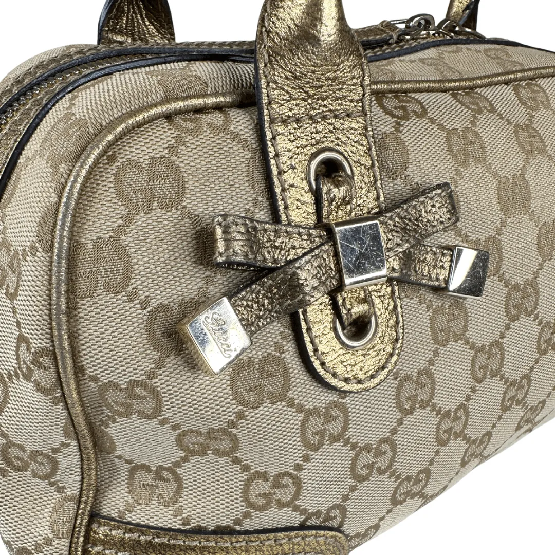 Gucci GG Canvas Princy Boston Bag