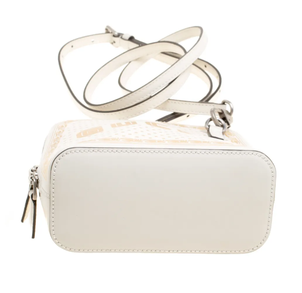Gucci Moon & Stars Mini Guccy Shoulder Bag in Steller White