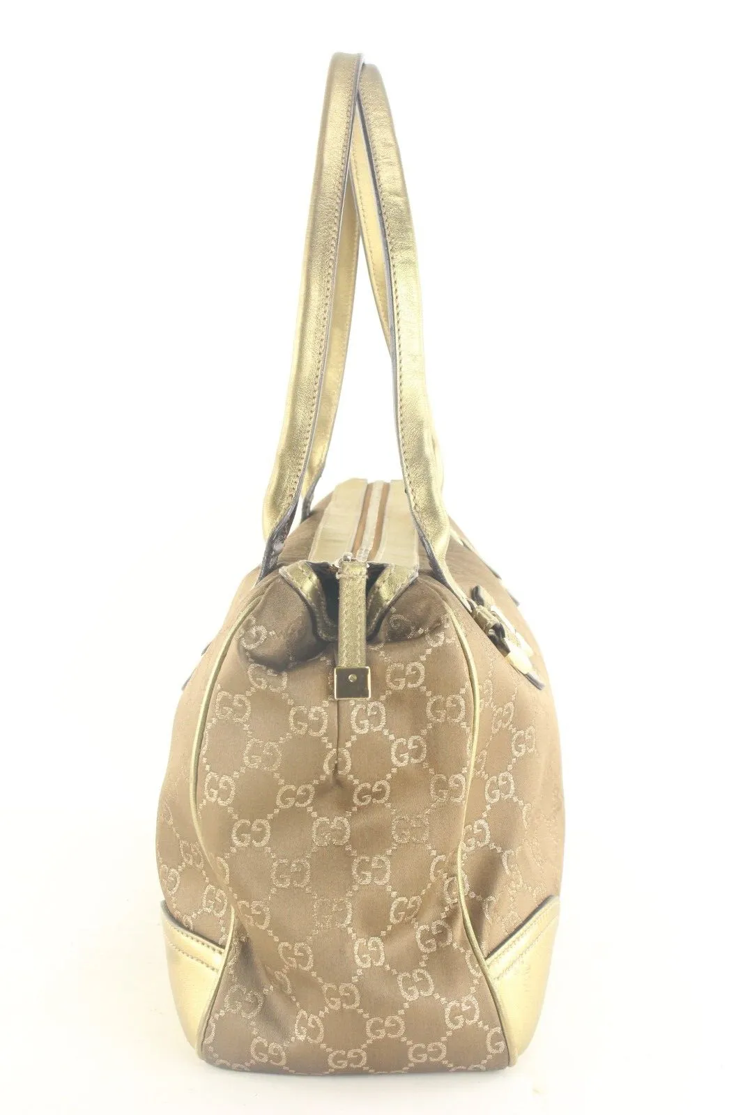 Gucci Rare Metallic Bronze Gold Shoulder Bag 3GK1012K