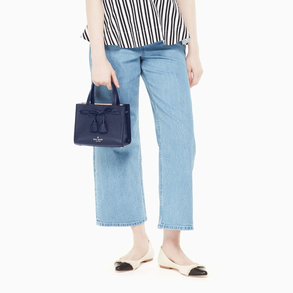 Hayes Street Small Blue Ridge Sam Satchel Bag