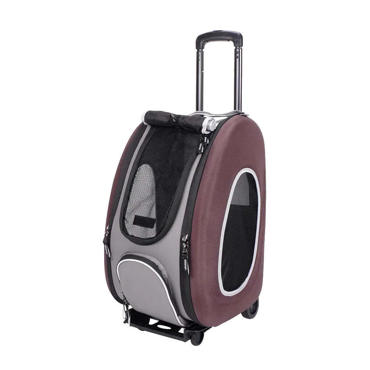 Ibiyaya 5-in-1 Combo EVA Pet Carrier/Stroller | Luxury Package