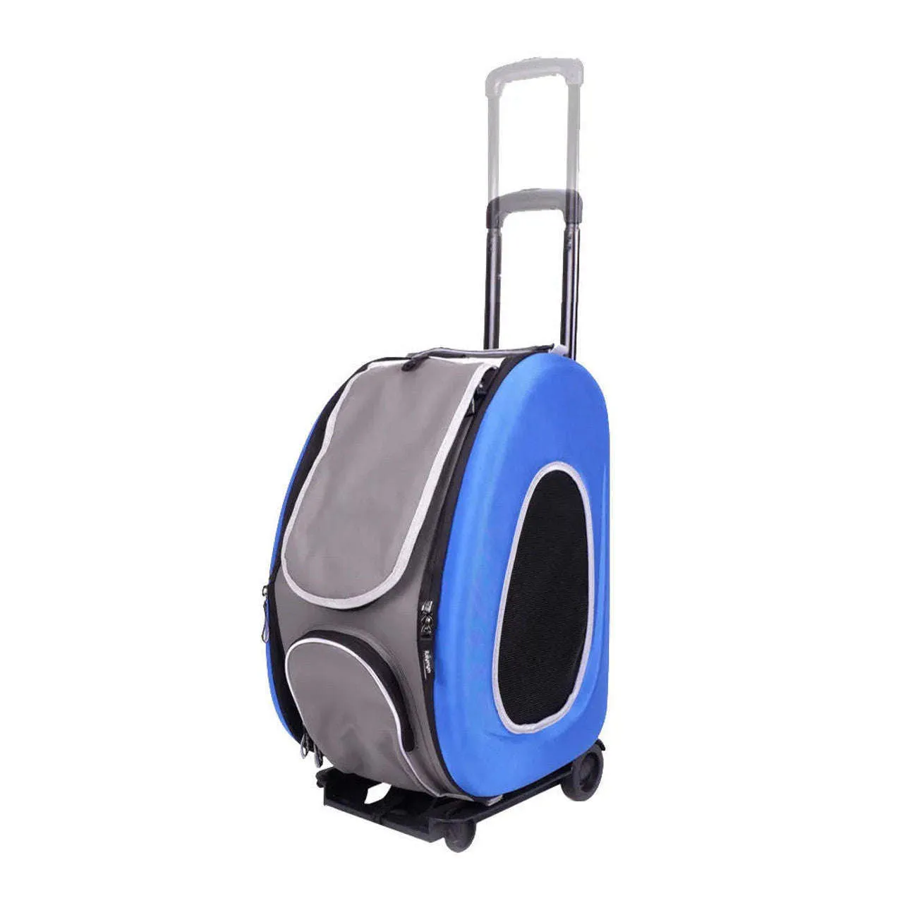 Ibiyaya 5-in-1 Combo EVA Pet Carrier/Stroller | Luxury Package