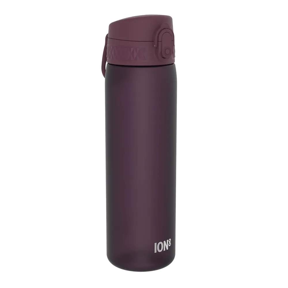 Ion8 Slim 600ml BPA Free, Water Bottle Blackberry