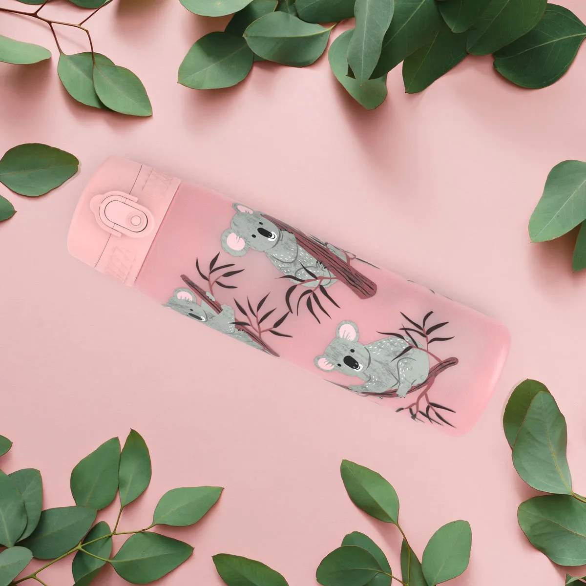 ION8 Slim 600ml BPA Free, Water Bottle - Koala