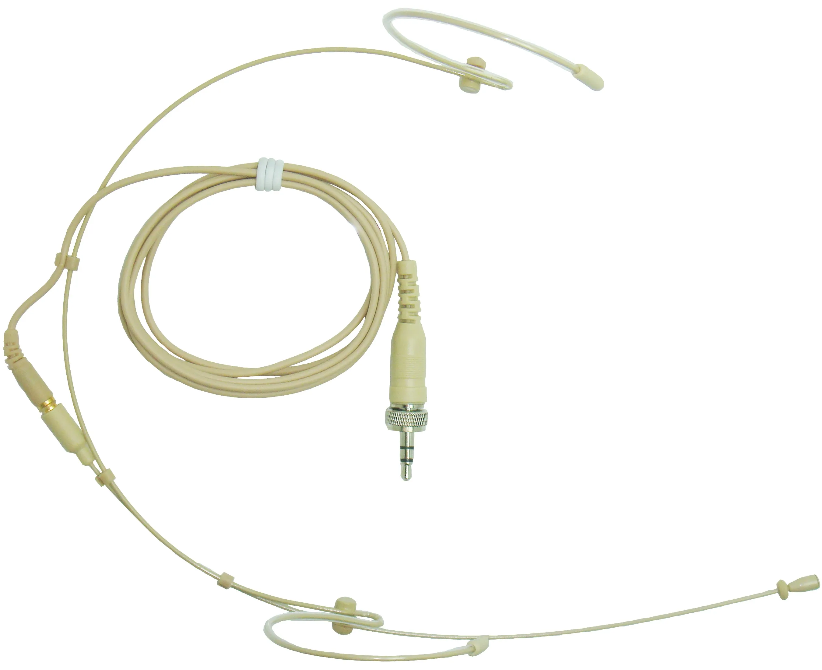 Micronic BPE3 Double Ear Hook Microphone Ultra Light Weight Steel Frame for Body Pack Transmitters