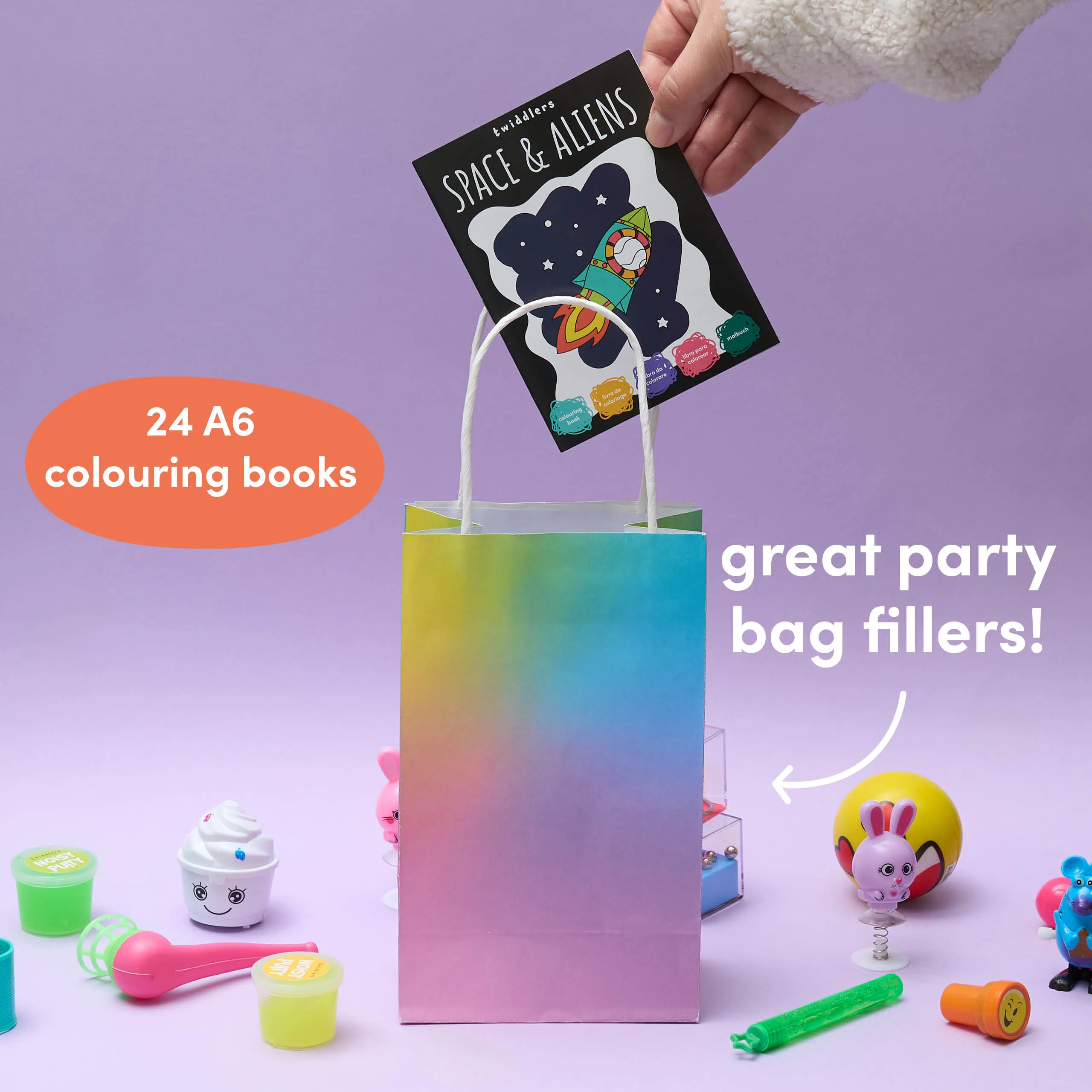 Mini Assorted Colouring Activity Books