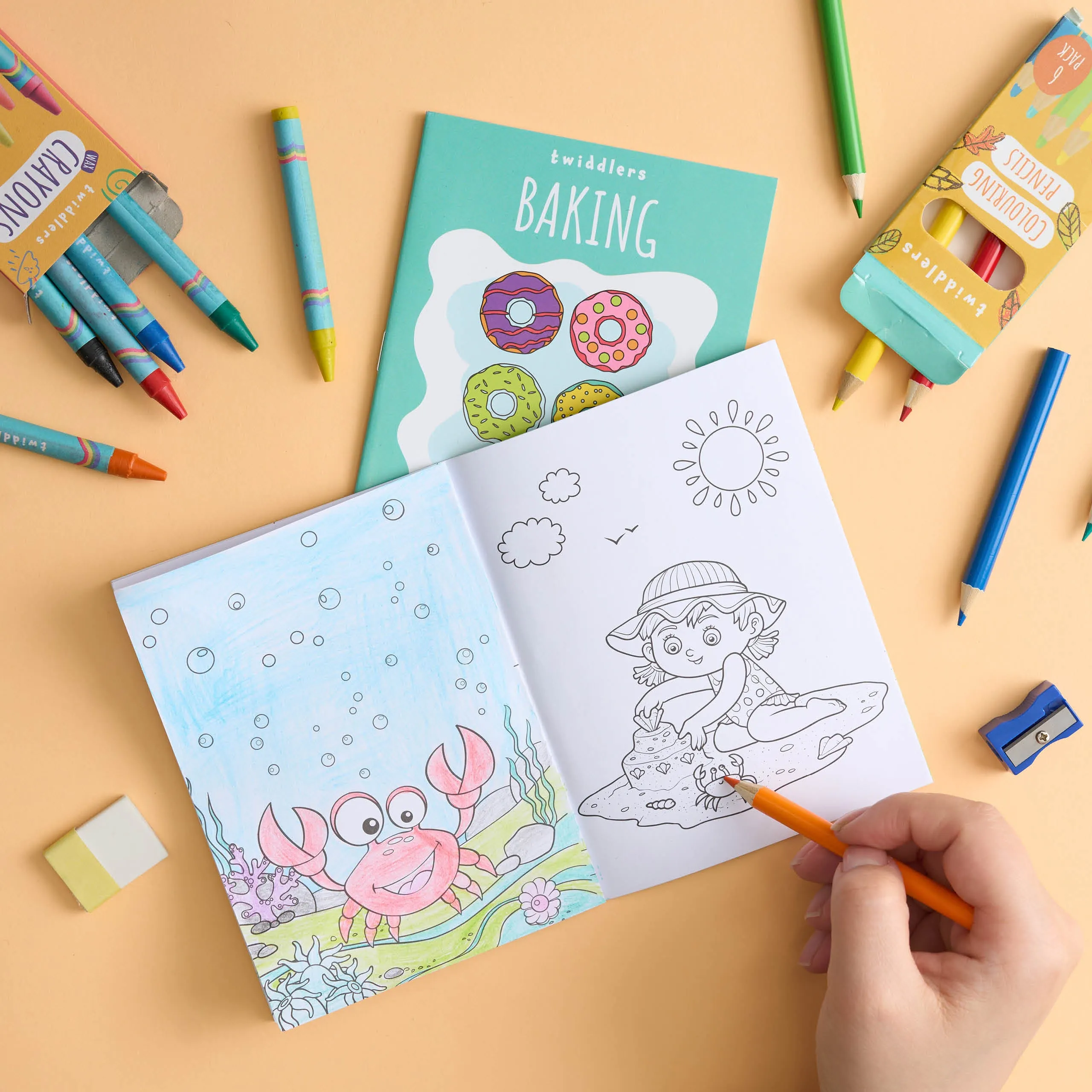 Mini Assorted Colouring Activity Books