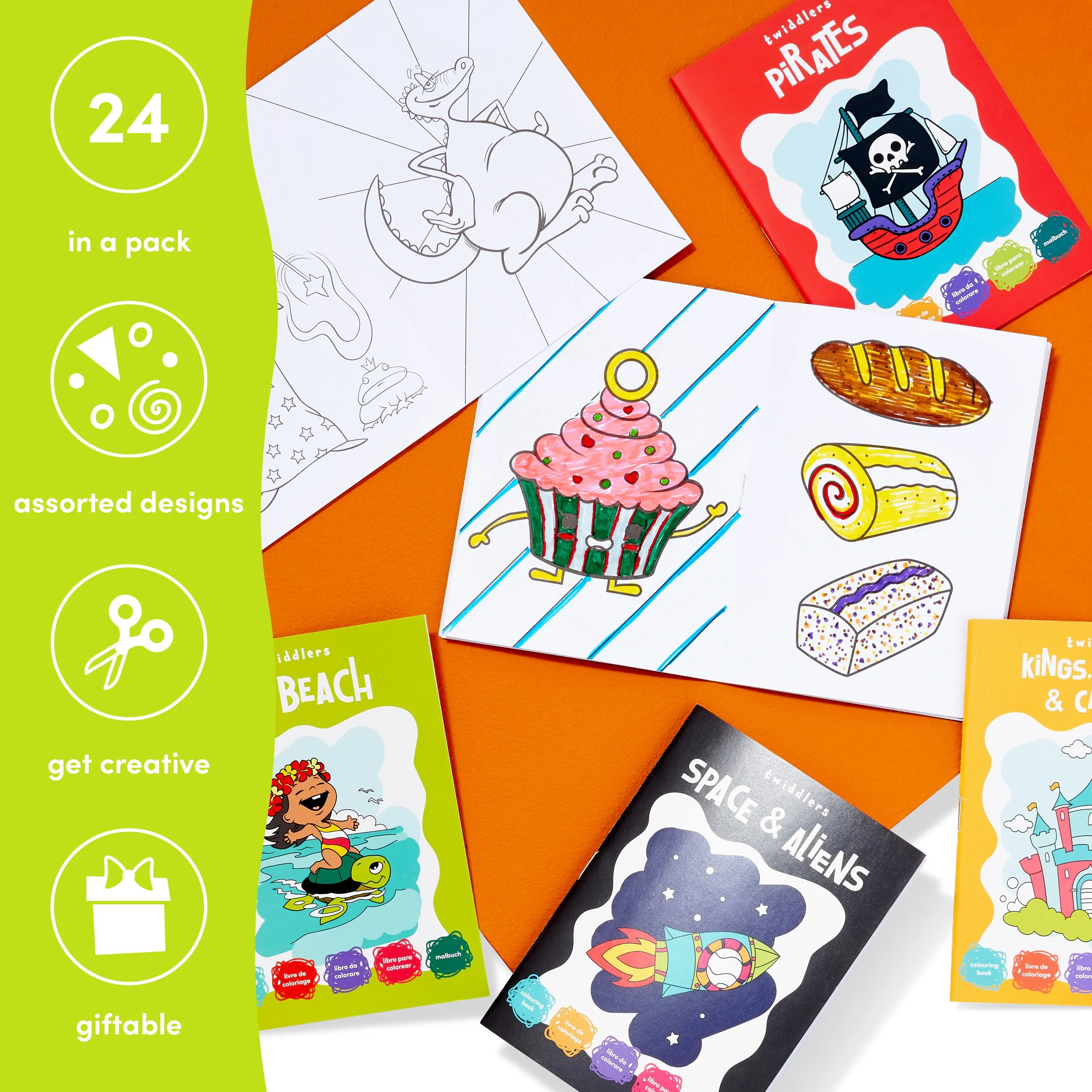 Mini Assorted Colouring Activity Books