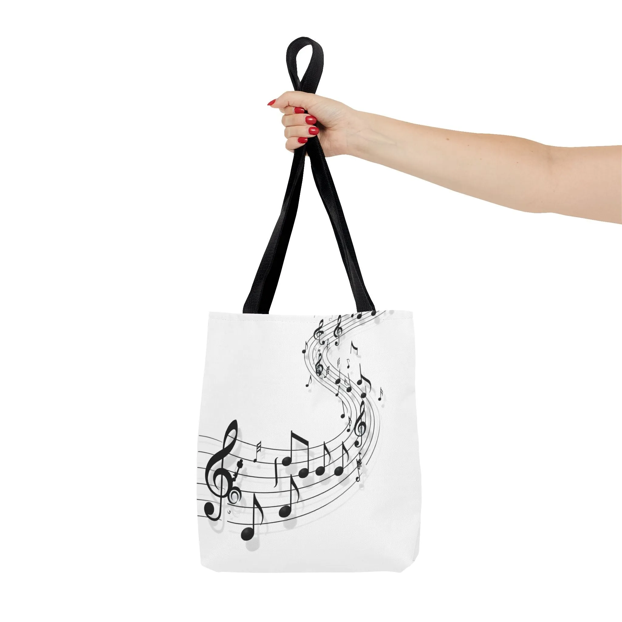 Musical Notes Tote Bag - Perfect for Music Lovers & Enthusiasts