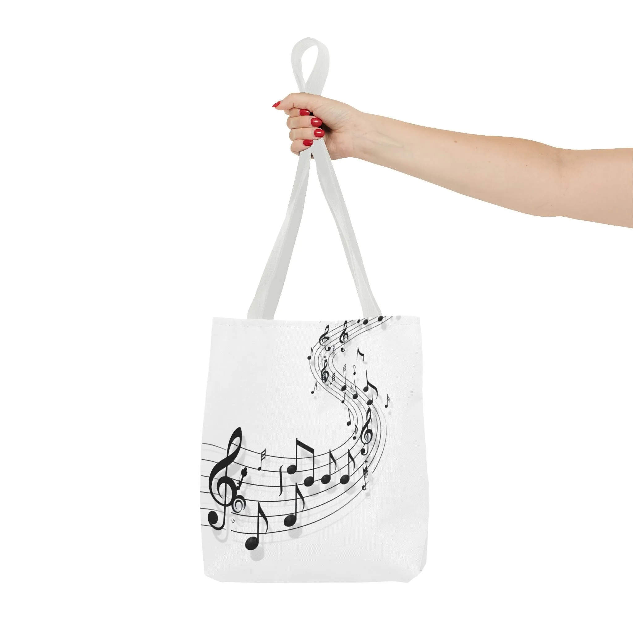 Musical Notes Tote Bag - Perfect for Music Lovers & Enthusiasts