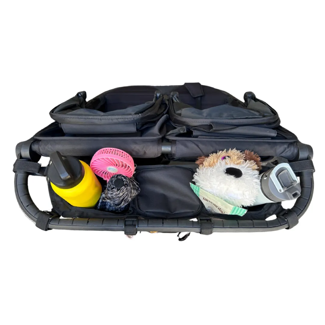Organizer Cup Holder for Jogger City Mini GT, Bob Duallie, Baby Trend Duo with Stroller Hook