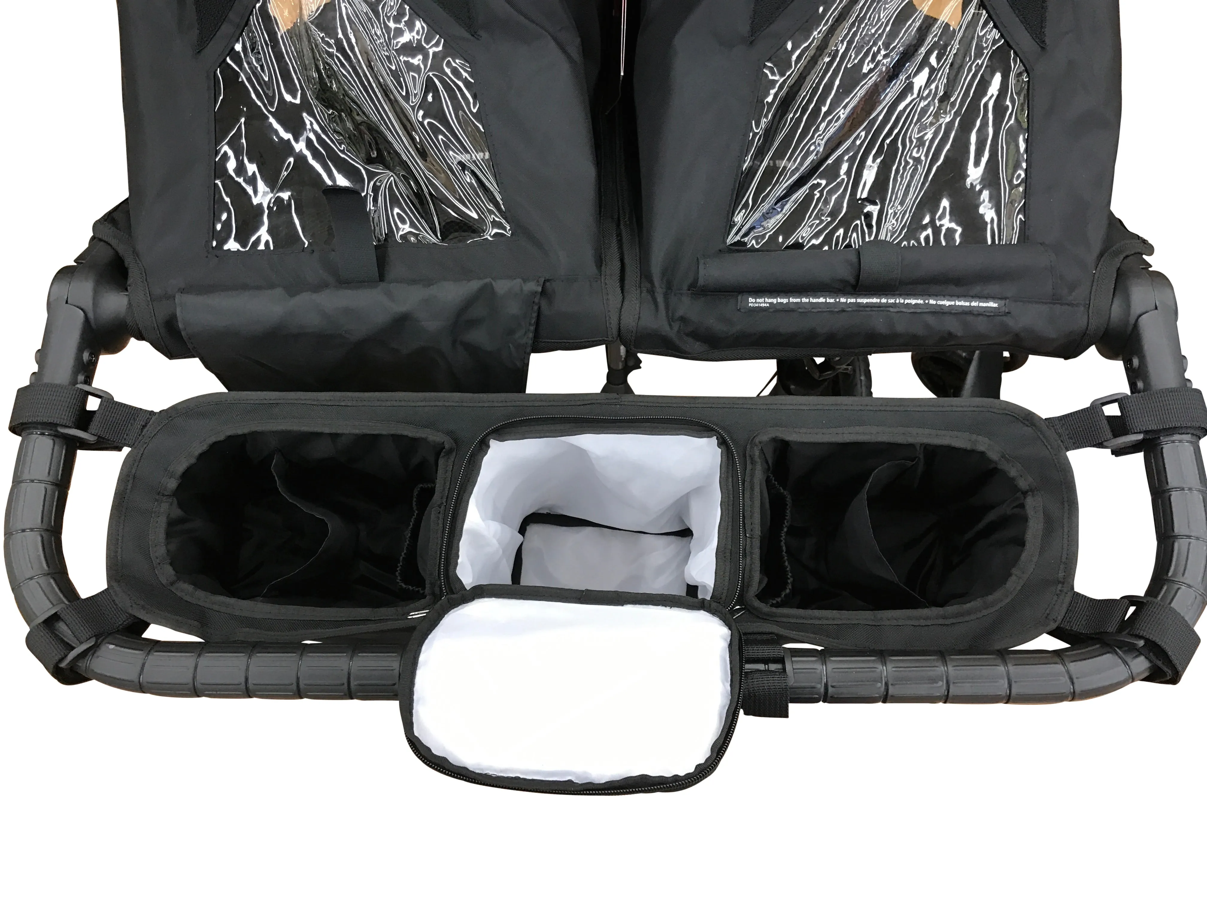 Organizer Cup Holder for Jogger City Mini GT, Bob Duallie, Baby Trend Duo with Stroller Hook