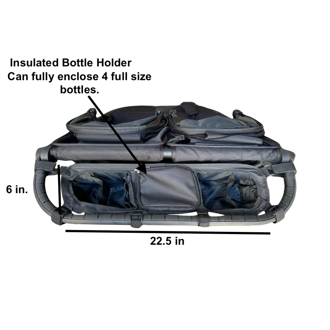Organizer Cup Holder for Jogger City Mini GT, Bob Duallie, Baby Trend Duo with Stroller Hook
