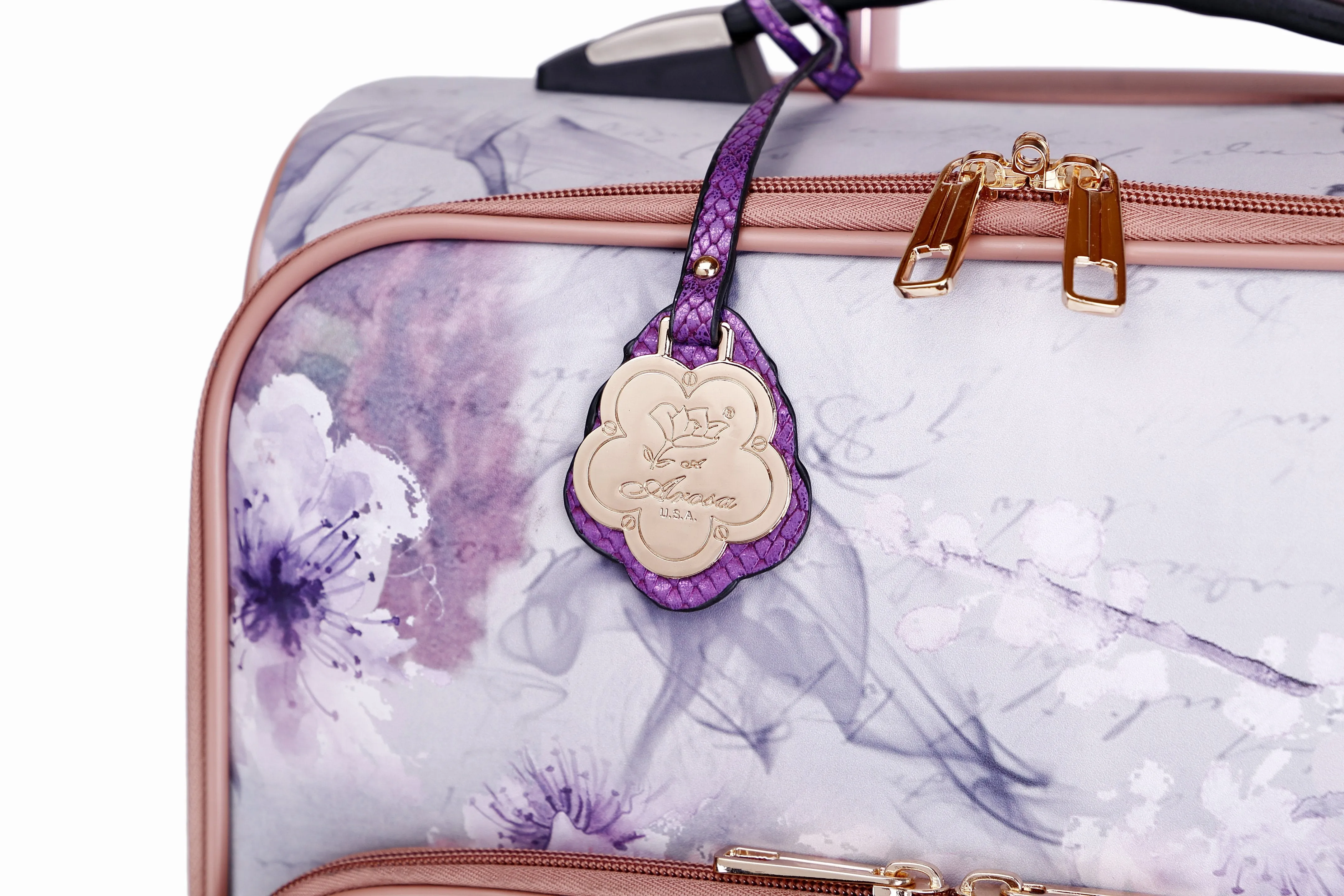 Princess Mera 3 Pcs. Vegan Luxury Fashion Carry on Luggage Set [BCL6999-8102-WA]