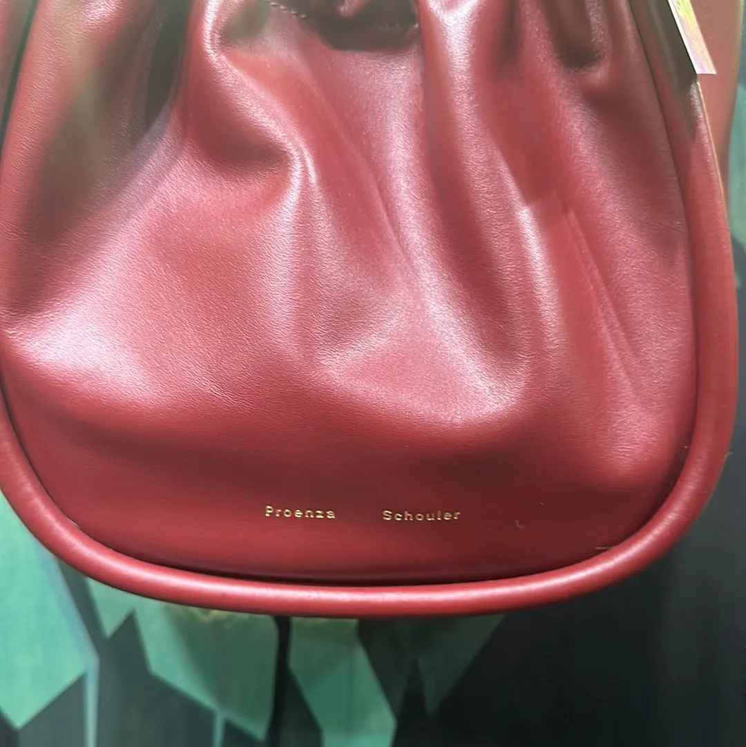 Proenza Schouler Small Rouched Leather Tote