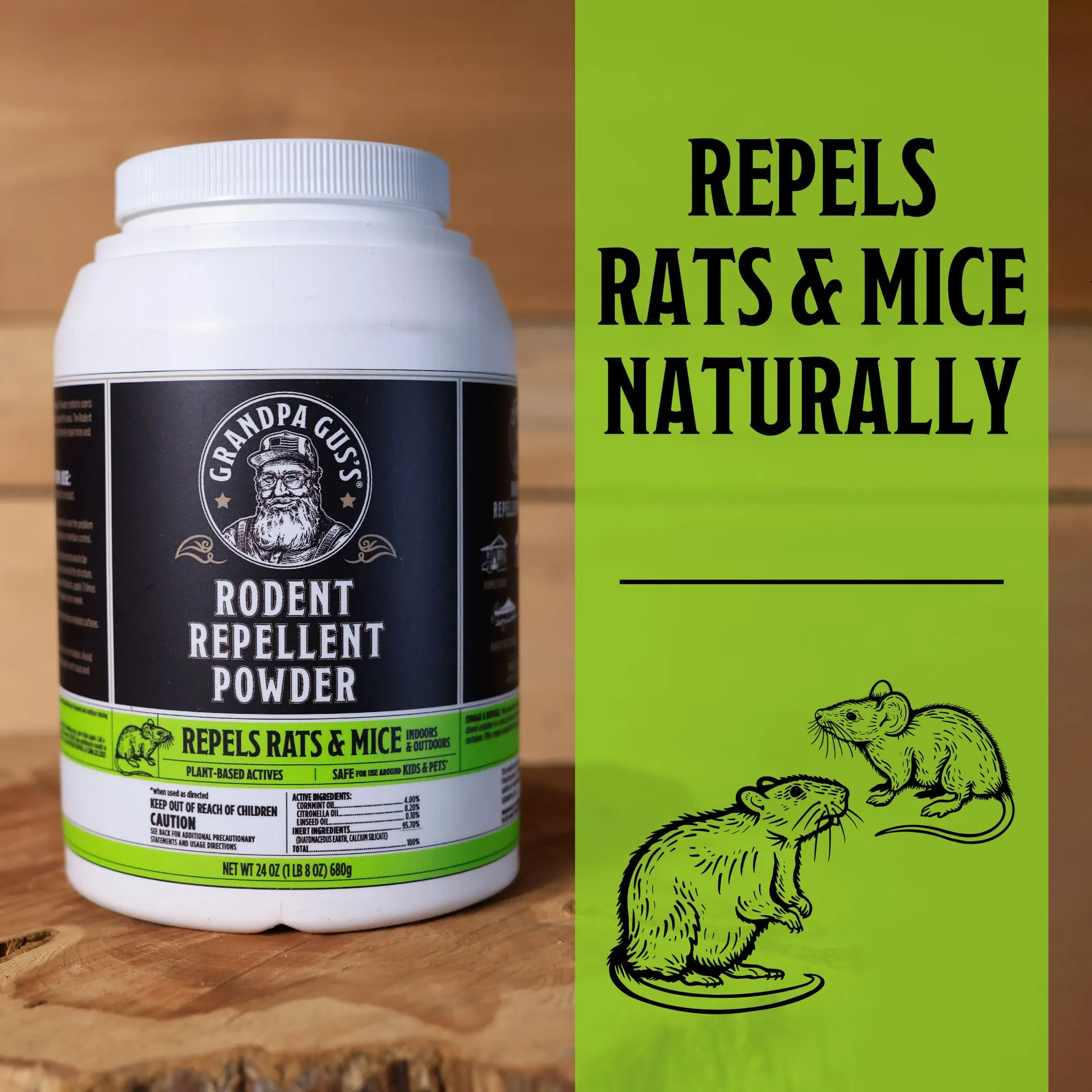 Rodent Repellent Powder