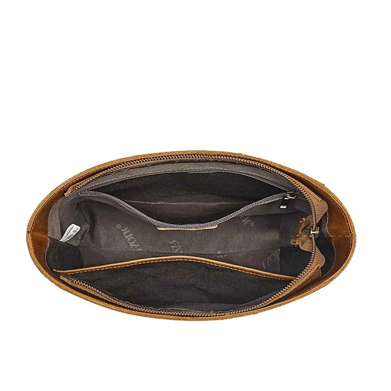 S-Zone Women Genuine Leather Bucket Bag