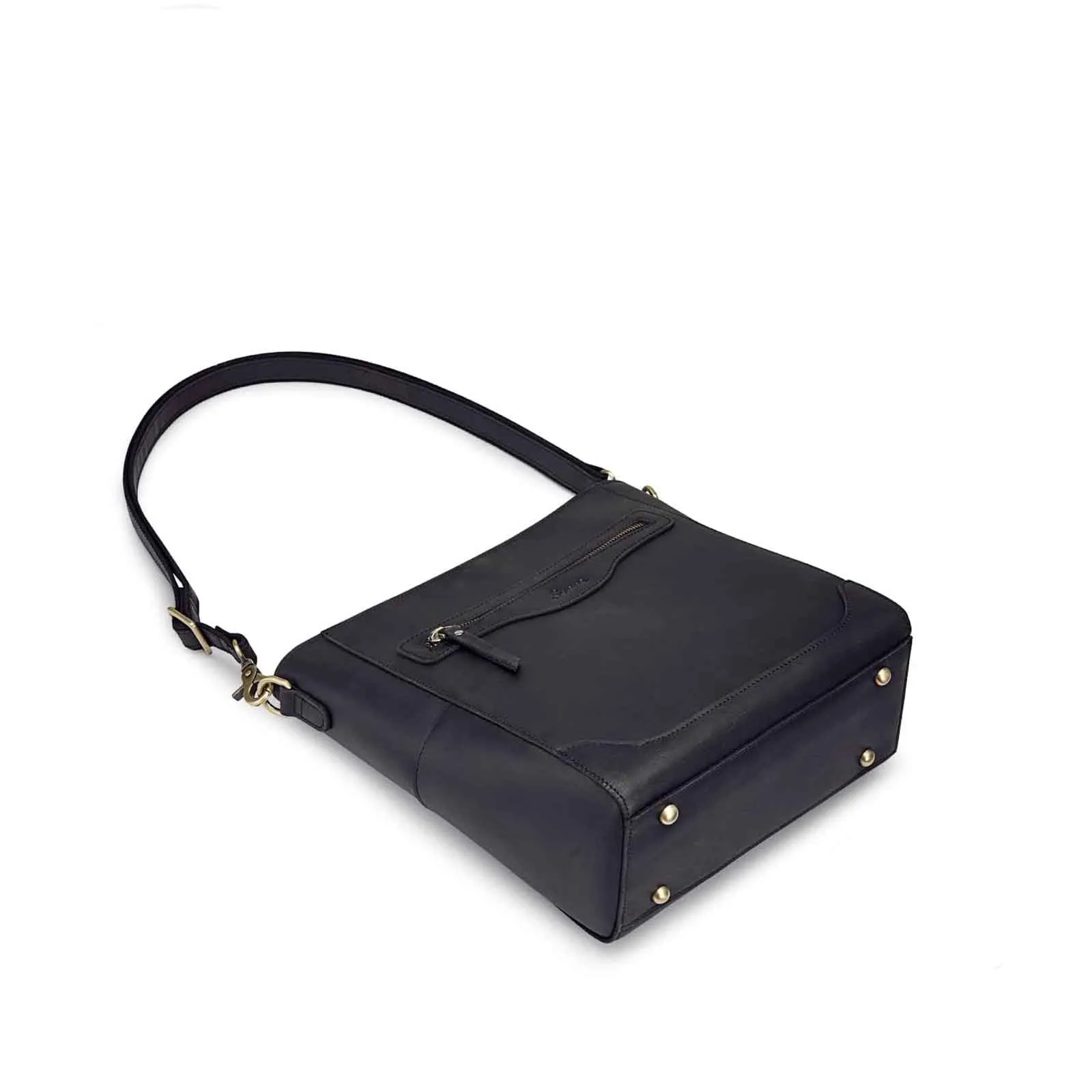 S-Zone Women Genuine Leather Bucket Bag