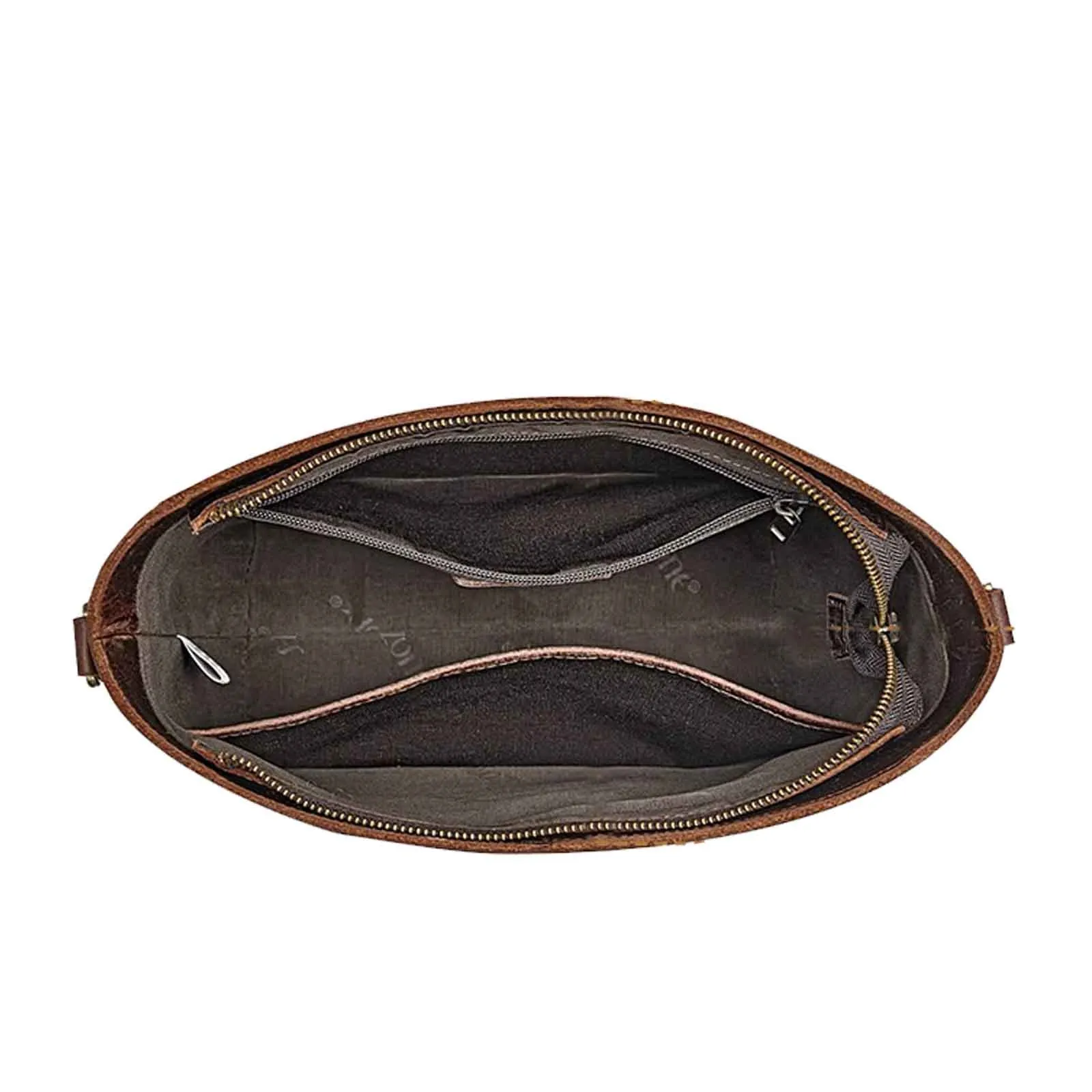 S-Zone Women Genuine Leather Bucket Bag