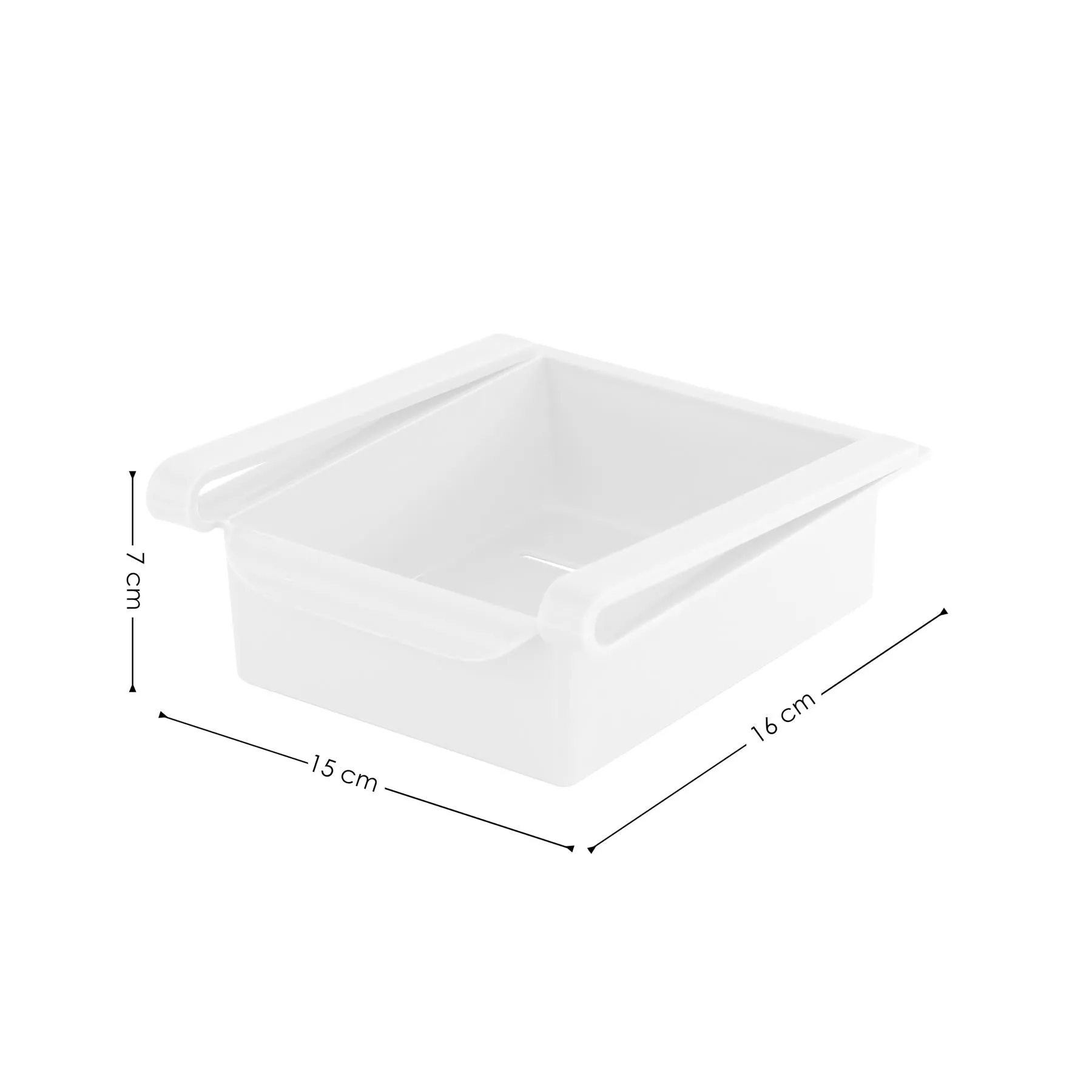 Set of 2 Refrigerator Storage Drawer