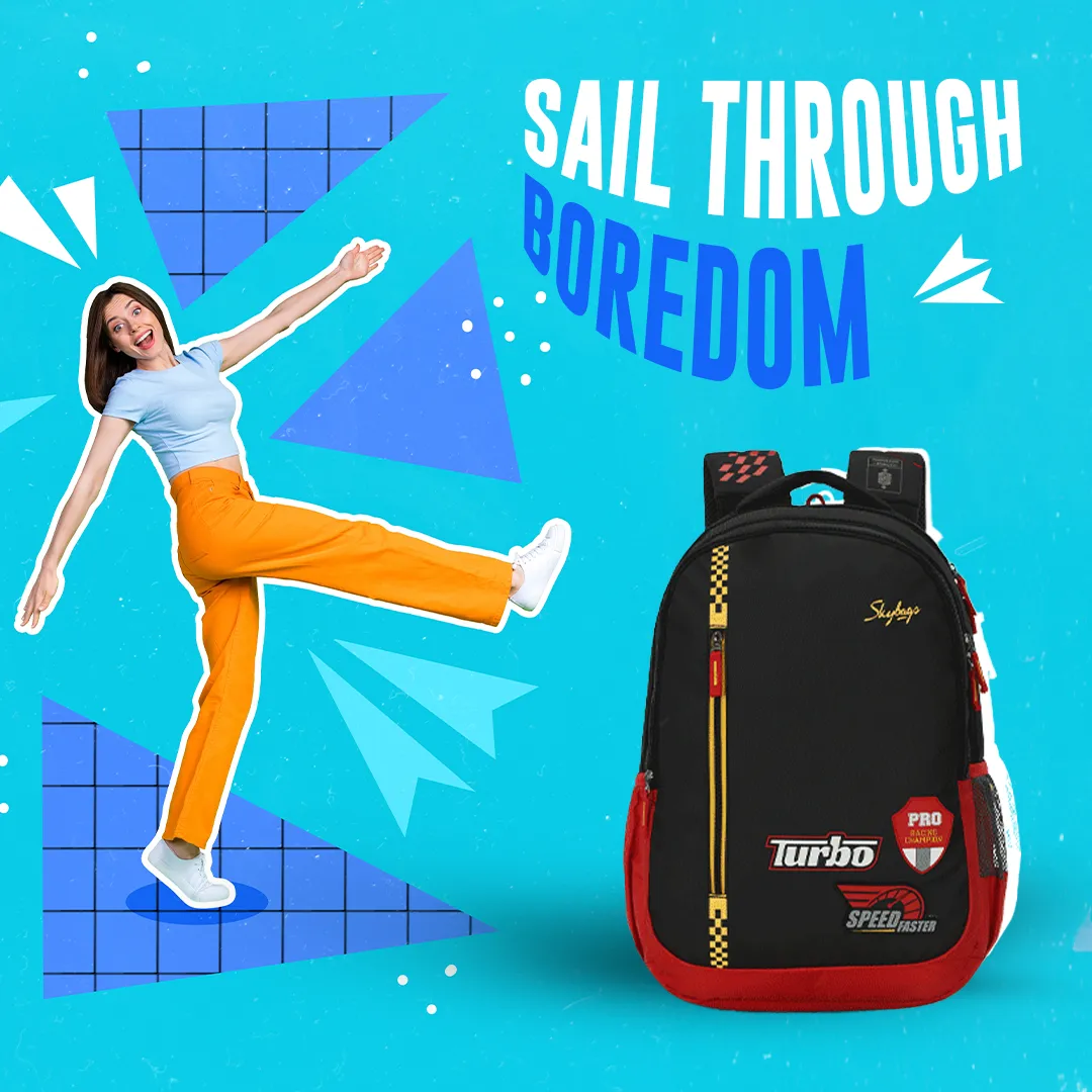 Skybags Cruze  College Laptop Backpack Black