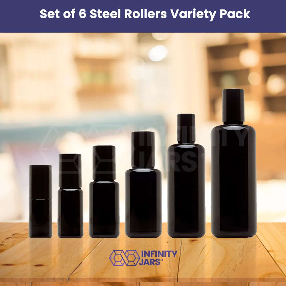 Steel Roller 6 Bottle Variety Pack