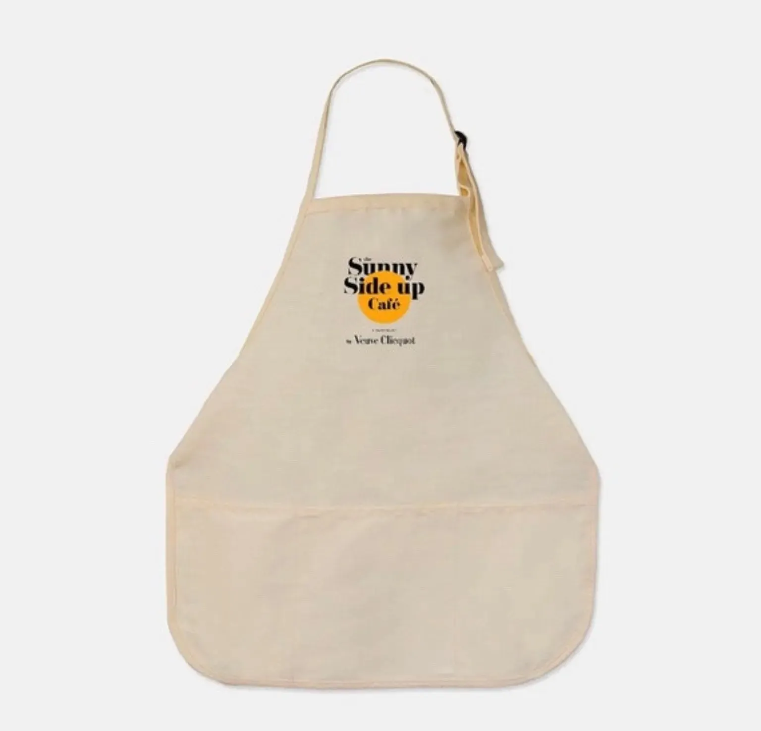 Sunny Side Up Cafe Champagne Label Apron Veuve