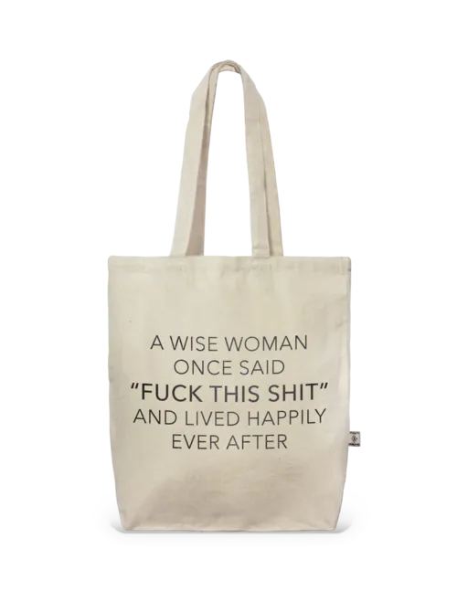 Tote- City tote A Wise Woman